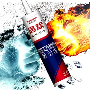 Flame Barrier high hardness adhesive Silicone Sealant glass glue