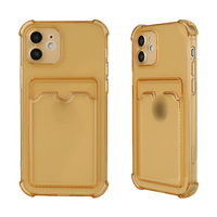 Casing Ponsel TPU Transparan Harga Murah untuk Smasung A22 Penutup Belakang Pelindung Ponsel dengan Tas Kartu