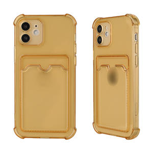 Housse TPU transparente pour téléphone portable, étui de protection pour smart phone smash A22, avec sac de cartes, bon marché - Product Image 3