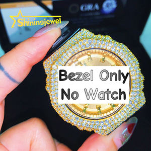 Moissanite GA2100 Buss Down Watch Bezel Collection Custom Made Buss Down Watch Case Band Hip Hop - Product Image 3