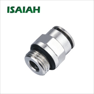 Sản xuất tại Trung Quốc bộ phận khí nén nữ chủ đề Brass nối đẩy trong đồng phụ kiện - Product Image 3