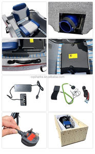 Bateau de sauvetage électrique à très longue autonomie avec moteur à propulsion hydraulique, étanche pour l'extérieur, type kart aquatique, petit jet ski de pêche - Product Image 6