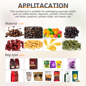 Multi-function Premade <b>Stand</b> Up Pouch Popcorn Marshmallow Food Packaging Machines Snack Doypack Packing Machine - Product Image 2