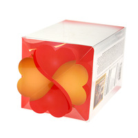 Boîte en PVC pliable écologique personnalisée, boîte cadeau transparente en plastique pour porte-clés, jouet, tasse à café, accessoires, artisanat