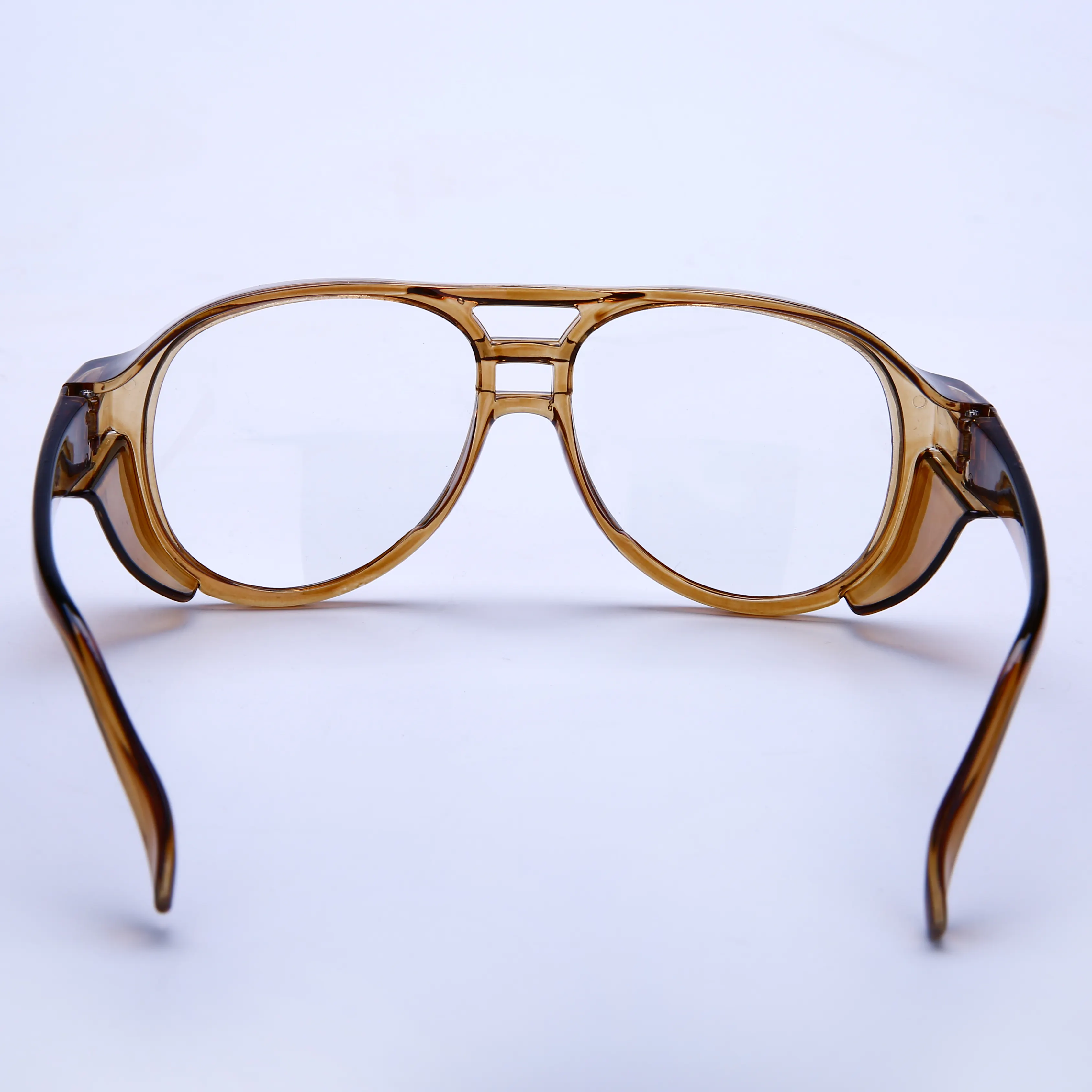 Sıcak satış şeffaf özelleştirilmiş koruyucu gözler gözlük güvenlik gözlükleri
