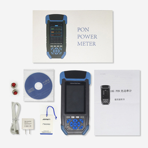 เครื่องวัดพลังงาน10g สำหรับ EPON GPON <span class=keywords><strong>XG</strong></span>-PON <span class=keywords><strong>1270</strong></span> 1310 1490 1550 1577nm SC opm 3.5 "หน้าจอสี TFT 1000การจัดเก็บข้อมูล - Product Image 4