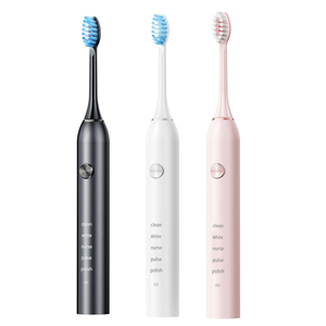 แปรงสีฟันไฟฟ้าโซนิค IPX7 กันน้ำ ขนแปรงนุ่ม สำหรับผู้ใหญ่ ดูแลช่องปาก ตั้งเวลาอัจฉริยะ แบตเตอรี่ใช้งานได้ 30 วัน สำหรับใช้ในครัวเรือน - Product Image 3