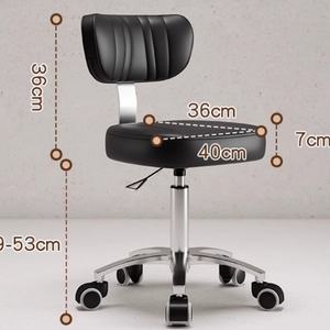 Barbershop Hair Salon Hair Stylist Barber <b>Stool</b> Beauty Nail <b>Stool</b> Cashier <b>bar</b> <b>Stool</b> Lift Rotation in High Cheap Price - Product Image 6