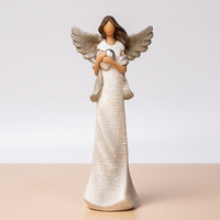 Ornements de bureau créatifs pour la maison, décoration en résine artisanale, artisanat gardien, fée, statue d'ange