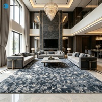 Tapis en polyester de luxe pour salon, hôtel, tapis imprimés, style classique, tapis de sol, tapis imprimés 3D, tapis imprimés fabriqués à la machine