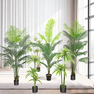 Vente chaude Oh Arts usine multi taille arbre de bonsaï artificiel palmier artificiel et dracaena artificiel pour la décoration intérieure