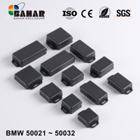 Caja de plástico ABS para montaje en pared Bahar Enclosure, caja para proyectos de PCB, modelo 50021~50032