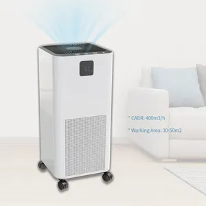 Bonne performance 400m3/h filtre HEPA purificateurs d'air domestiques pour la fumée