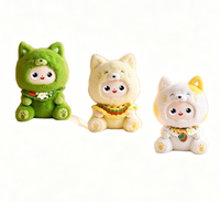 Grenzüberschreitendes KI-gesteuertes 10cm Plüschtier Niedlicher Stoffkatzen-Anhänger Schlüsselanhänger und Buchdekoration Unisex Perfekt als Geschenk oder Glücksbringer