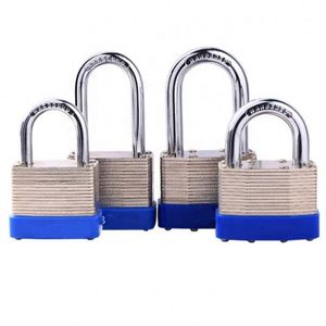 กุญแจล็อคแบบผสม WEKIS ขนาด 45 มม. ตัวล็อคทำจากเหล็กชุบแข็ง พร้อมตัวล็อคแบบแผ่นโลหะ ทนทาน ใช้กับประตูโลหะ มีล้อทองเหลือง 4 ล้อ ปลดล็อคได้ด้วยกุญแจ - Product Image 3