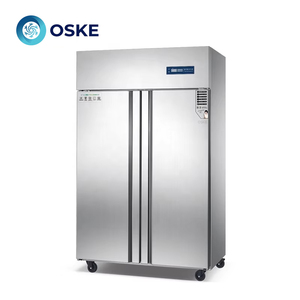 Congélateur vertical commercial en acier inoxydable, équipement de réfrigération à refroidissement direct et par air - Product Image 3