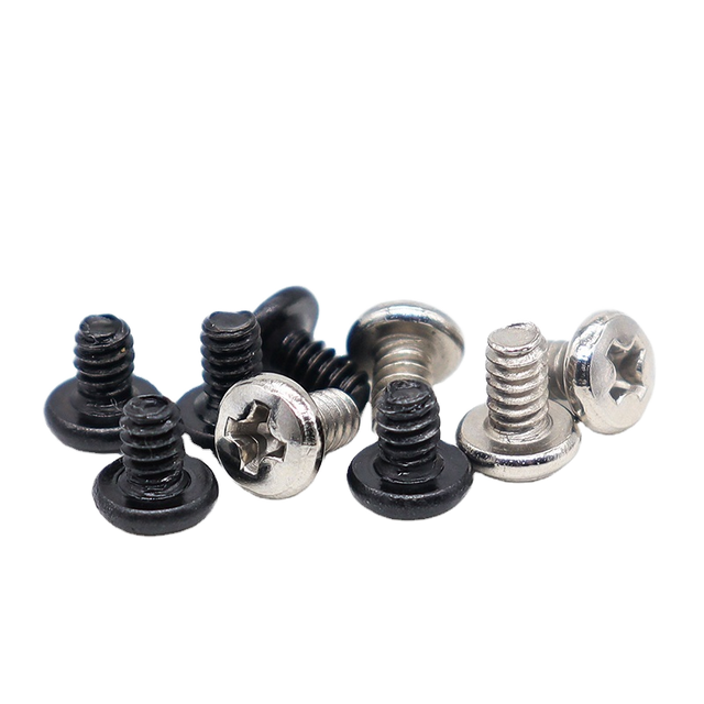 #6-32 304 Stainless Steel Nickel Plated Head Coarse Thread 3.5 Inch PCI HDD Bracket Graphics Card Mounting Screws Class 4.8