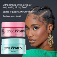 Bellezon Gel Coiffant en Gros pour Bords de Cheveux, Sans Résidus, Contrôle des Cheveux de Bébé, Nourrissant, Fixation Forte