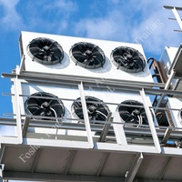 Ventilateur de condenseur refroidi par air et serpentin de radiateur pour congélateurs coffres et unités de réfrigération commerciales