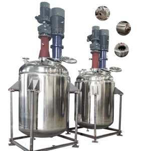 Shanghai Polyc High Efficiency 5000L Double Shaft Stirred Tank Reactor For Paint