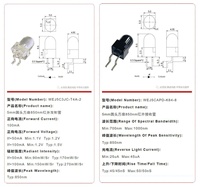 Offre Spéciale : Émetteur et Récepteur Infrarouge LED IR 940nm 3mm 5mm, Diode LED IR 940nm 3mm 5mm