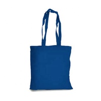 Vente en gros énorme sac fourre-tout tissu en coton de couleur unie avec fermeture ouverte prix d'usine avec doublure en coton