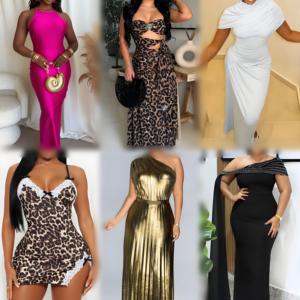 Lote Mixto de Vestidos de Verano Usados para Mujer, Vestidos Midi y Maxi con Encaje Floral y Tirantes Finos, Ropa de Segunda Mano al Por Mayor - Product Image 3
