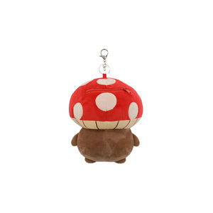 Porte-clés en peluche personnalisé de 10 cm, champignon <span class=keywords><strong>pirate</strong></span> en peluche doux, jouets en peluche d'anime pour enfant, cadeau - Product Image 4
