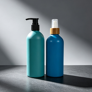 Bouteilles cosmétiques en aluminium vides de 100 ml à 330 ml avec <span class=keywords><strong>pompe</strong></span> pulvérisatrice pour <span class=keywords><strong>parfum</strong></span>, shampoing, soins corporels, emballage de liquides - Product Image 4