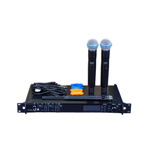 AD4D-3 Professional UHF <b>Wireless</b> Mic System for Engineers – 4-Channel RF Cascade Antenna Distribution Ready XLR Balanced Output - Product Image 1