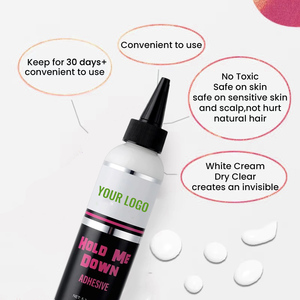 Nhãn Hiệu Riêng Tóc Giả Keo Ren Tóc Giả Dính 30 Ngày Siêu Giữ Không Thấm Nước Ren Keo - Product Image 5