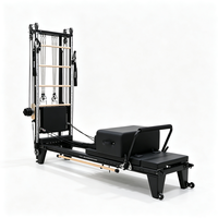 Tour de Pilates cinétique en alliage d'aluminium, demi-trapeze, pour studio commercial, rééducation à domicile, machine d'entraînement et de remodelage corporel