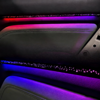 SJC Nouveau produit 64 couleurs Ciel étoilé K4 Bandes lumineuses LED universelles pour l'intérieur de la voiture Effet de symphonie pour la décoration Mise à niveau