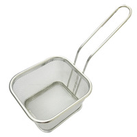Panier de marché français en maille fine SS 304, panier de pique-nique, panier en fil métallique français, outils de service alimentaire pour table de café, support pour serpents, cuisine domestique