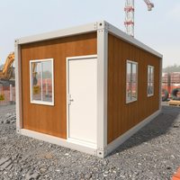 Maison de conteneur modulaire assemblée, bureau à domicile, cabine, prix de gros, prix bas, construction rapide, durable, polyvalente, multi-styles