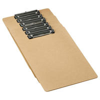 Portapapeles de Madera A4, Portapapeles para Oficina y Escuela, Carpeta de Archivos, Organizador de Documentos, Portapapeles Plegable, Bloc de Escritura de Madera Contrachapada