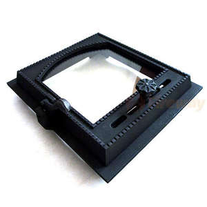 Puerta de Hierro Fundido para Estufa Exterior con Vidrio Resistente al Calor para Estufa de <span class=keywords><strong>Leña</strong></span> - Product Image 3