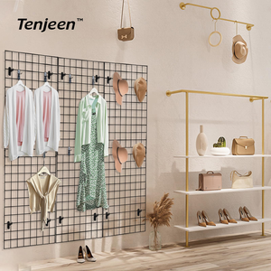 Wholesale <strong>Grid</strong> <strong>Wall</strong> Shelf Perfect Metal <strong>Grid</strong> for Any Retail Display - Product Image 1