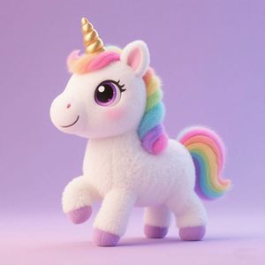 Vente en gros de coussins en peluche licorne arc-en-ciel très populaires, coussins géants à câliner, jouets en peluche personnalisés, coussin de sommeil - Product Image 1