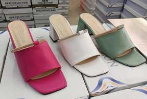 Sandales pour femmes, chaussures décontractées, 5 cm, Sherry, 36-40, fabriqué en Turquie - Product Image 2