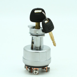 สวิตช์จุดระเบิดรถขุดฮิตาชิ EX200-1 แบบกำหนดเองสำหรับอุปกรณ์หนัก สีเงิน - Product Image 1