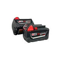 18V Milwaukee FUEL 1/2" Cordless Ratchet Wrench Kit dengan Baterai 5Ah, Charger & Tas, Torsi Tinggi untuk Perbaikan Otomotif & Mekanik