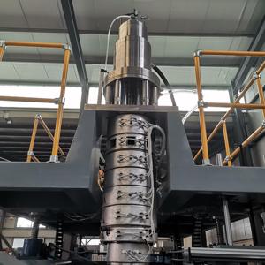 Machine de moulage par soufflage de plastique <span class=keywords><strong>50</strong></span> <span class=keywords><strong>litres</strong></span>, prix direct usine, pour la production de fûts de 50L et de fûts chimiques à ouverture supérieure - Product Image 2