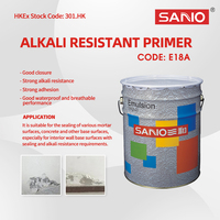 Peinture au latex SANVO 5l 15l extérieur étanche à l'eau protégée du soleil auto-brossage à base d'acrylique extérieur ménage peinture murale en ciment blanc