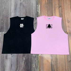 เสื้อกล้ามออกกำลังกายผู้ชายทรงคลาสสิก สีพื้น คุณภาพสูง แบบเรียบง่าย แห้งเร็ว ทรงปกติ ไม่มีลาย - Product Image 5