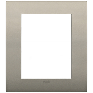 Vimar Classic 8M Champagne Matt <b>Plate</b> 18.5x18.5mm Wall <b>Switch</b> Cover - Product Image 1