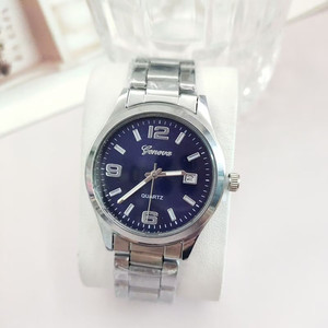 Orologio da Polso Casual da Uomo con Cinturino in Acciaio Inossidabile, Cassa in Lega, Movimento al Quarzo, 36mm, 20mm, Quadrante in Vetro, Scala Digitale, <span class=keywords><strong>Calendario</strong></span> - Product Image 4