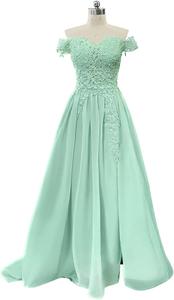 Spitzen-Abendkleid für Damen, Langes Plissiertes Sexy Kleid, Trägerkleid für Trauzeugin - Product Image 5