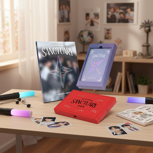 TomorrowxTogether (TXT) K-Pop Photocard Livre Photo SANCTUAIRE Chapitre Publication électronique populaire pour les cadeaux - Product Image 3