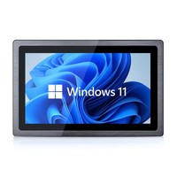 Tablette PC industrielle robuste à écran tactile Intel Core I3/I5/I7 32 Go de RAM IP65 Châssis industriel tout-en-un intégré Win7/8/10/Linux